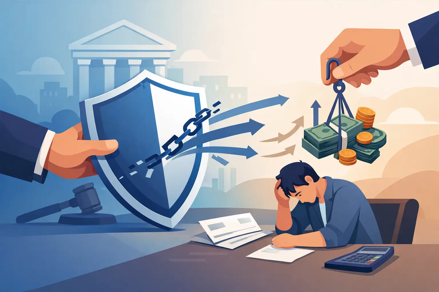 How Bankruptcy Stops Garnishment Fast