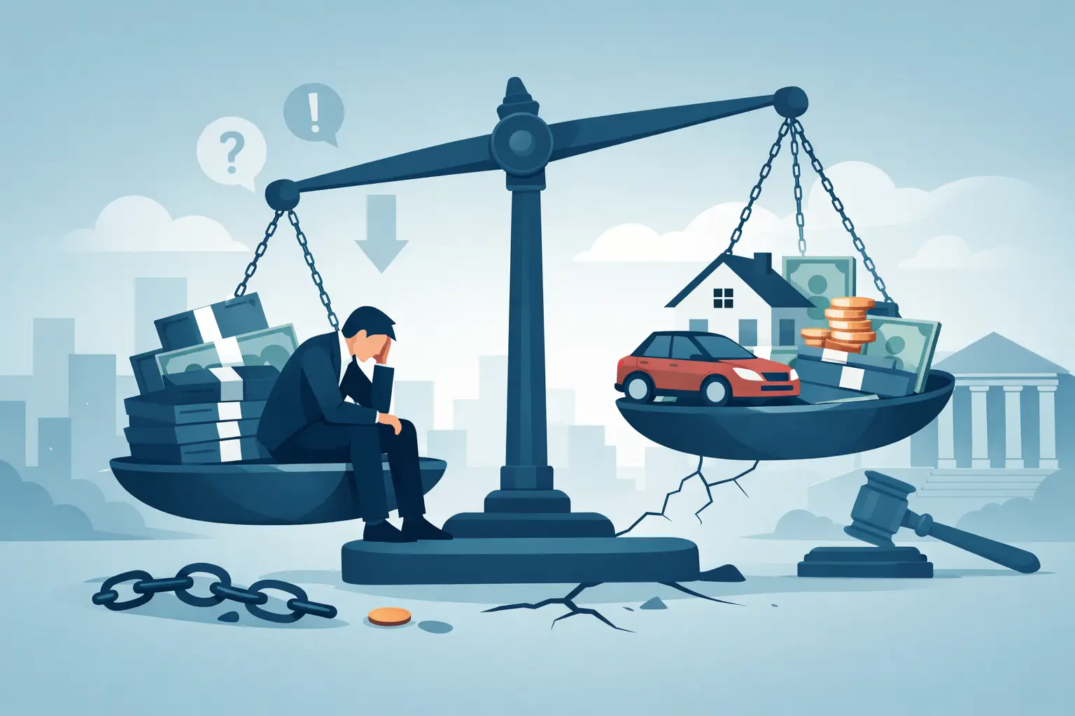 How Much Debt to File Bankruptcy?