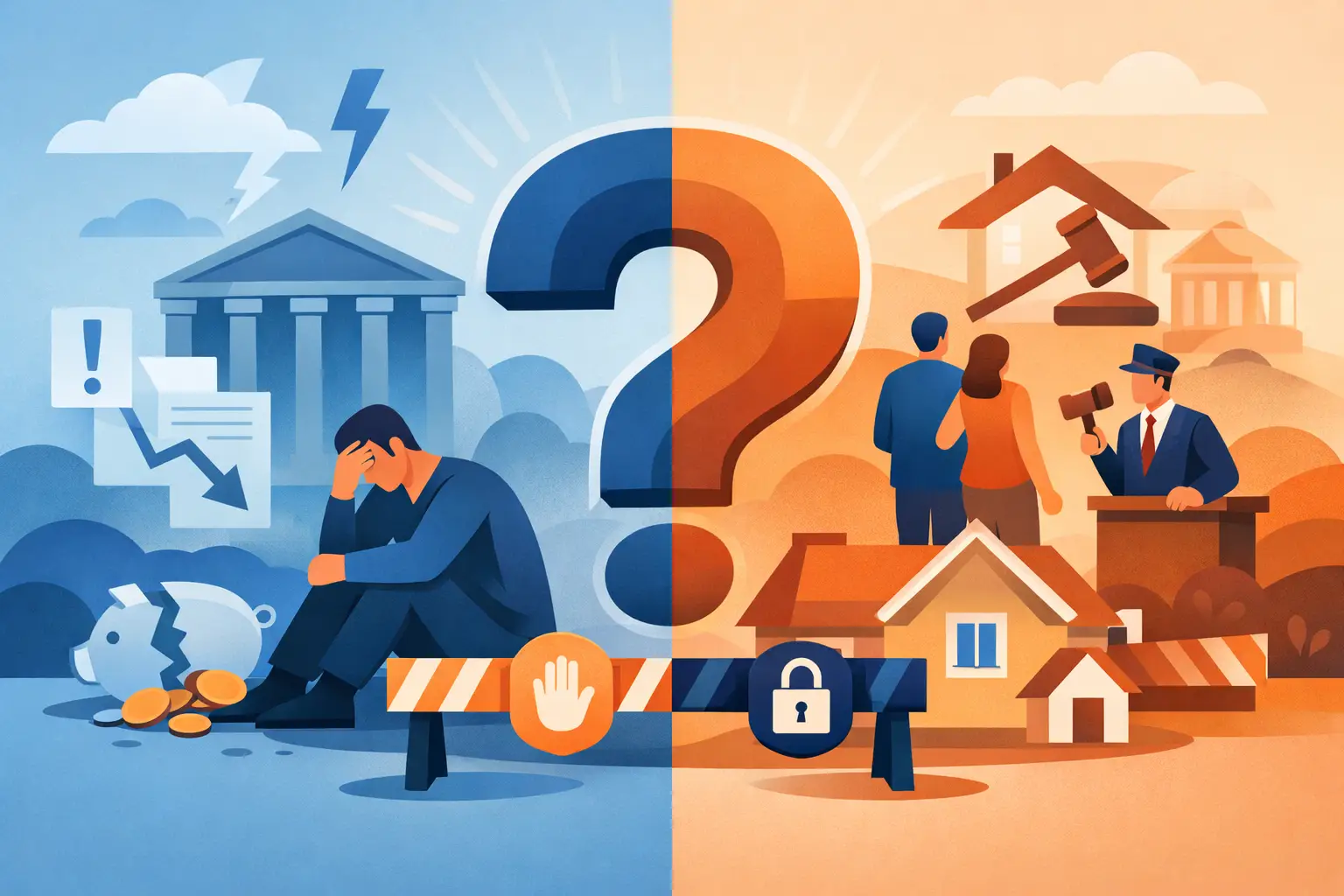 Bankruptcy vs Foreclosure Sale: What Stops It?