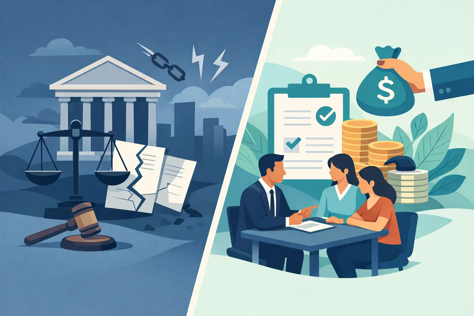 Chapter 7 vs Debt Settlement
