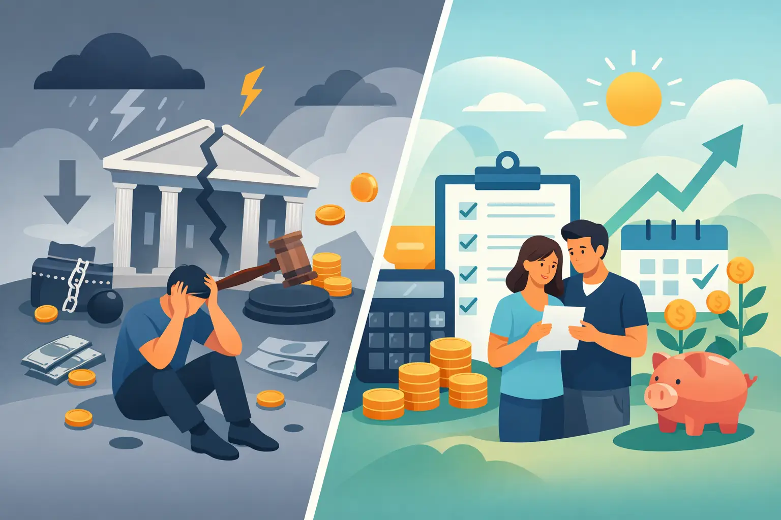 Bankruptcy vs Debt Management Plan: Choose Relief